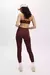 Calça Legging Ultramacia Comprimento Total Vinho na internet