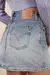 Mini Saia Jeans Desbotada - loja online