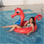 Inflable Caballito de Mar Rojo 150cm x 120cm - comprar online