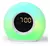 Rádio Relógio Despertador Caixa Som Bluetooth Luz Rgb Cor Branco - comprar online