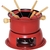 Conjunto Para Fondue 6 peças Vermelho HAÜSKRAFT