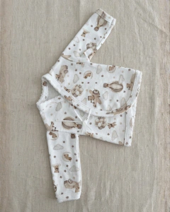 Ajuar de 3 Piezas Estampado para Recién Nacido - comprar online