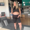 SET BIKER Y CROP TOP