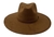 Sombrero gamuza cafe