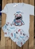 Pijama curto Astronauta