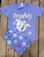 Pijama curto Friends lilás