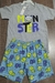 Pijama curto Monster