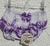 Calcinha com Barra de Cetim Roxo