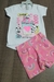 Conjunto Pandinhas em Malha