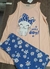 Conjunto Gatinho Regata e Shorts em Cotton