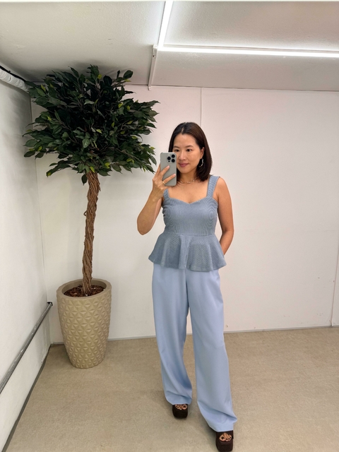 BLUSA REBECA - AZUL - comprar online