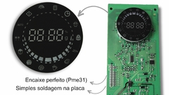 Display Microondas Led Azul Redondo Philco Pme31 Novo - comprar online