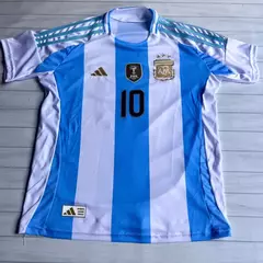 COMBO CAMISETA+BUZO AFA COPA AMERICA (BEIGE+TITULAR) - REPLICAS