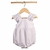 Romper Babado Linho - Branco