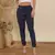Calça Jogger Sarja Feminina Cintura Alta Com Elástico. na internet