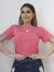 Camiseta feminina manga curta com estampa. - comprar online