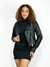 Jaqueta Feminina Biker em Courino Detalhe Frontal Luciana Ref. 660