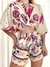 Conjunto Feminino em Crepe Short e Cropped Estampado. na internet