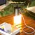 Caixa de Som Luminária Camping - portátil, bluetooth, a prova d'água.