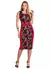 Vestido Midi, Tubinho Floral .Elegante- (G)