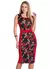 Vestido Midi, Tubinho Floral .Elegante- (G) - loja online