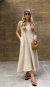 Vestido Rosie Natural - comprar online