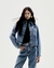 Jaqueta Jeans Curta Azul Claro
