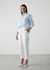 Camisa Chloe 100% Linho Azul Claro - comprar online
