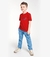 Conjunto Infantil camiseta com calça Trick Nick Vermelho