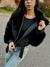 CAMPERA PIEL NEGRA