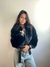 CAMPERA PIEL NEGRA - tienda online