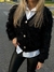 CARDIGAN PELUDITO NEGRO