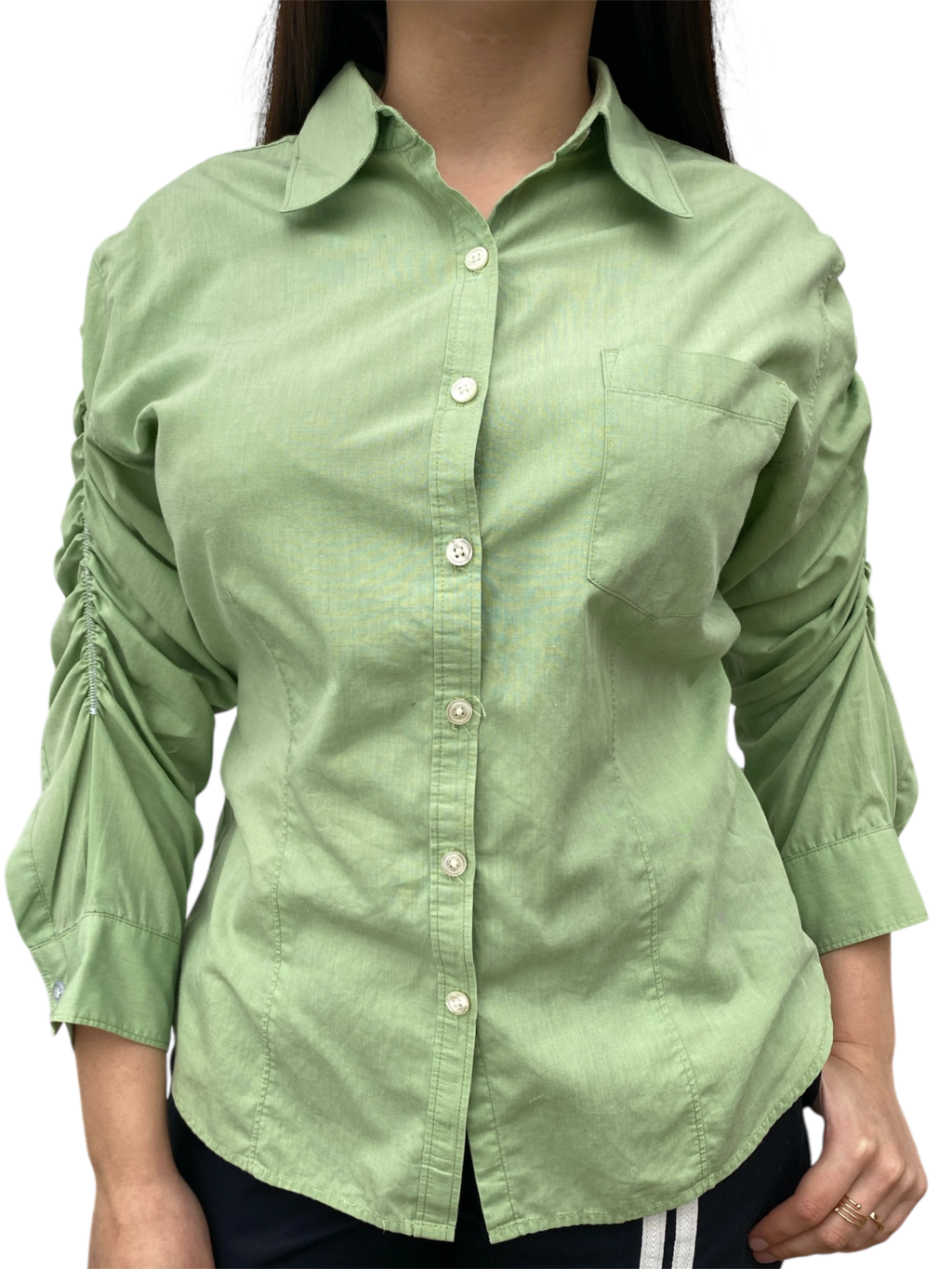Camisa Verde Corsé