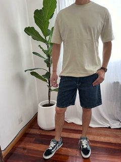 Bermuda Gofre Blue - comprar online