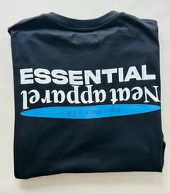 Remera Essential Negra - comprar online
