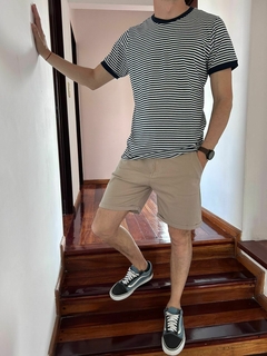 Bermudas Gabardina