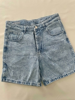 Bermuda Gofre Celeste - tienda online