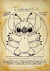 Pôster Stitch Vitruviano - comprar online