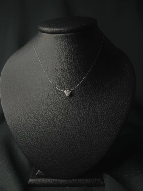Collar Tanza Cubic Corazón