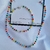 Choker y pulsera multicolor - comprar online