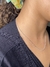 Chocker Fino Minimalista em Aço Inoxidável prata