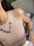 Cordão com Pedras Naturais 7 Chakras em Aço Inoxidável - TL Acessórios Femininos