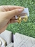 Argola Entrelaçada grossa aço com banho dourado - comprar online