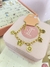 Pulseira Borboletas aço com banho dourado