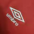 Camisa Fluminense Treinador 23/24 - Umbro Masculina - Vermelha com detalhes em Verde e Patches Libertadores - CAMISAS DE FUTEBOL |F.P SPORTS