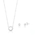 Conjunto Círculo Cravejado - comprar online