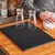 Tapete para Barman e Porta Copo de Drinks 15x30cm Borracha Resistente SELLNEEDS
