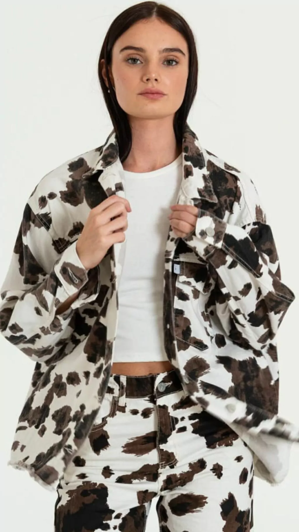 Camisaco Estampado Vaca