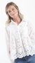 Camisa Broderie con pinzas - comprar online