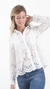 Camisa Broderie con pinzas